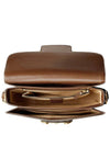 Horsebit 1955 Shoulder Bag Beige Ebony Brown - GUCCI - BALAAN.