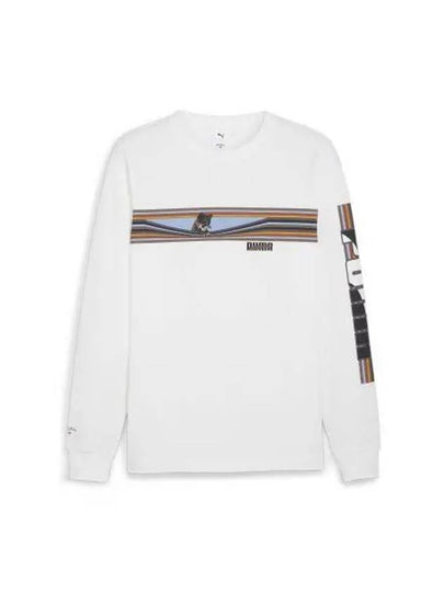 Graphic Long Sleeve T-Shirt White - PUMA - BALAAN 2