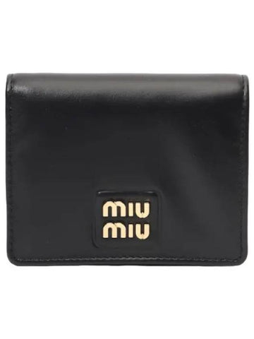 logo bifold wallet women - MIU MIU - BALAAN 1