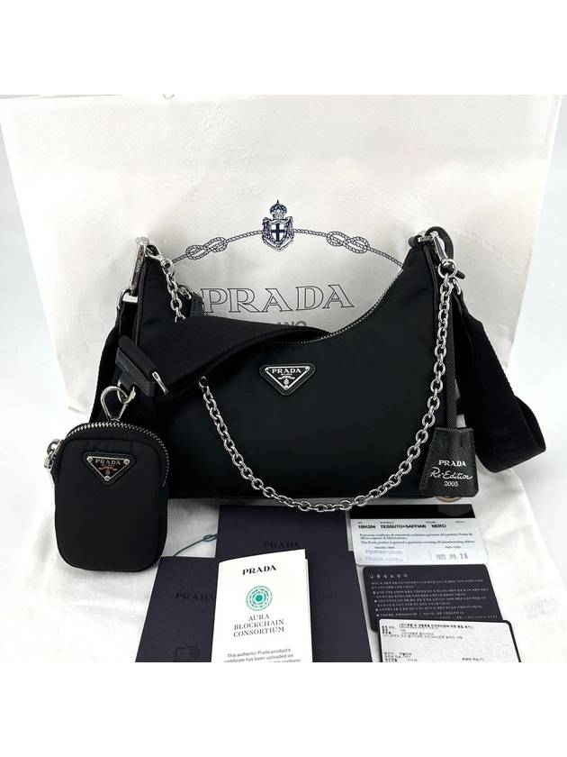 Tesuto Re Edition Multi Hobo Bag 1BH204 - PRADA - BALAAN 1