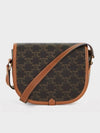 Triomphe Medium Folco Cross Bag Tan - CELINE - BALAAN 4