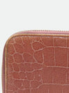 Crocodile long wallet - MIU MIU - BALAAN 4