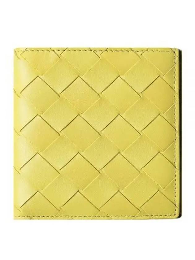 Intrecciato Half Wallet Yellow - BOTTEGA VENETA - BALAAN 2