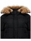 22FW BEMBO fur hood padded jacket black 54961123 004 - MAX MARA - BALAAN 4