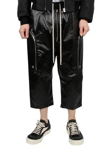 RU01D3348 SCT 09 Zipper Trim Drawstring Pants - RICK OWENS - BALAAN 1