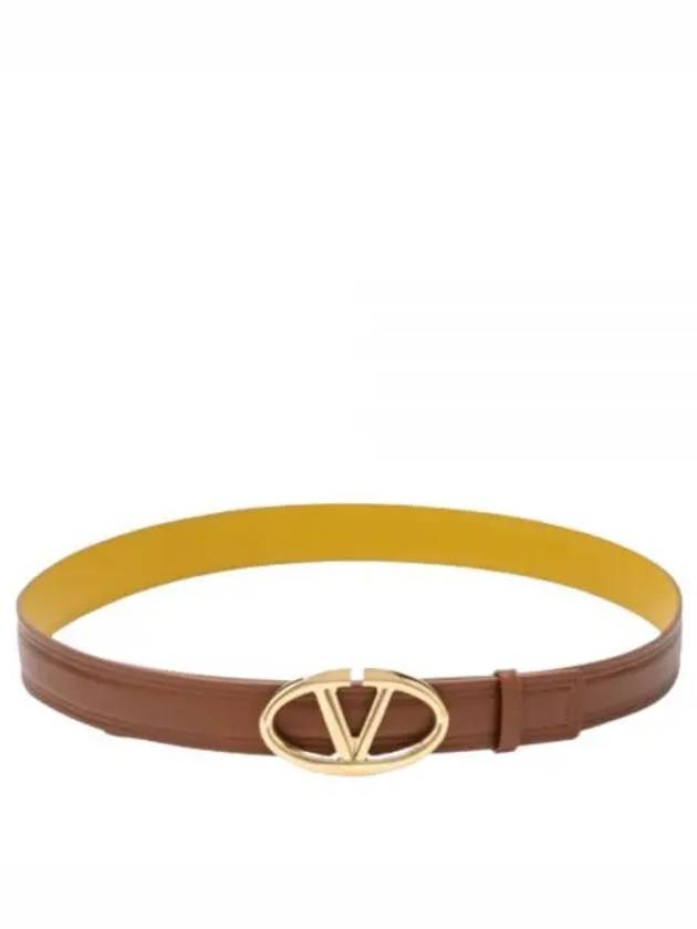 24 4W0T0SJ0 FZC WTQ 4W2T0SJ0 V Bold Edition Leather Belt - VALENTINO - BALAAN 1