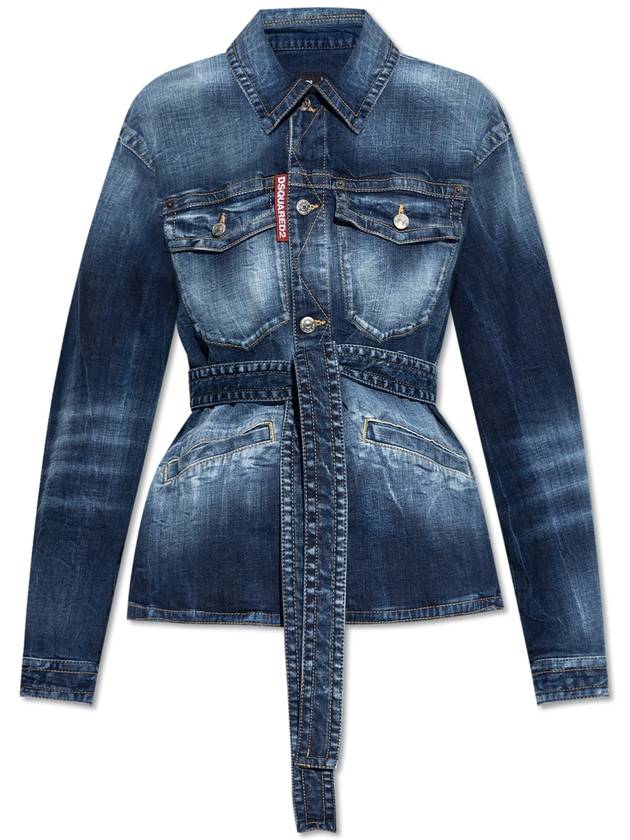 Dsquared2 Denim Jacket, Women's, Navy Blue - DSQUARED2 - BALAAN 1