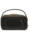 Matelasse Nappa Leather Shoulder Bag Black - MIU MIU - BALAAN 4