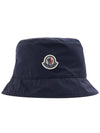 Reversible Bucket Hat Night Blue - MONCLER - BALAAN 4