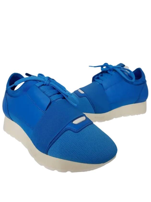 Race Low Top Sneakers Blue - BALENCIAGA - BALAAN 3