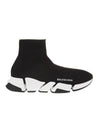 Speed 2.0 High Top Sneakers Black - BALENCIAGA - BALAAN 1