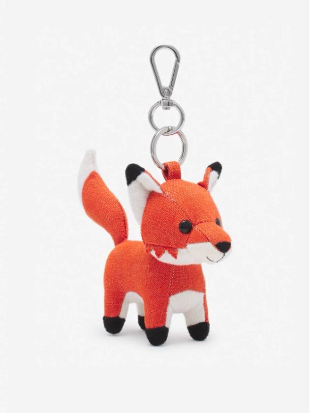 Fox Bag Charm Keyring - MAISON KITSUNE - BALAAN 5