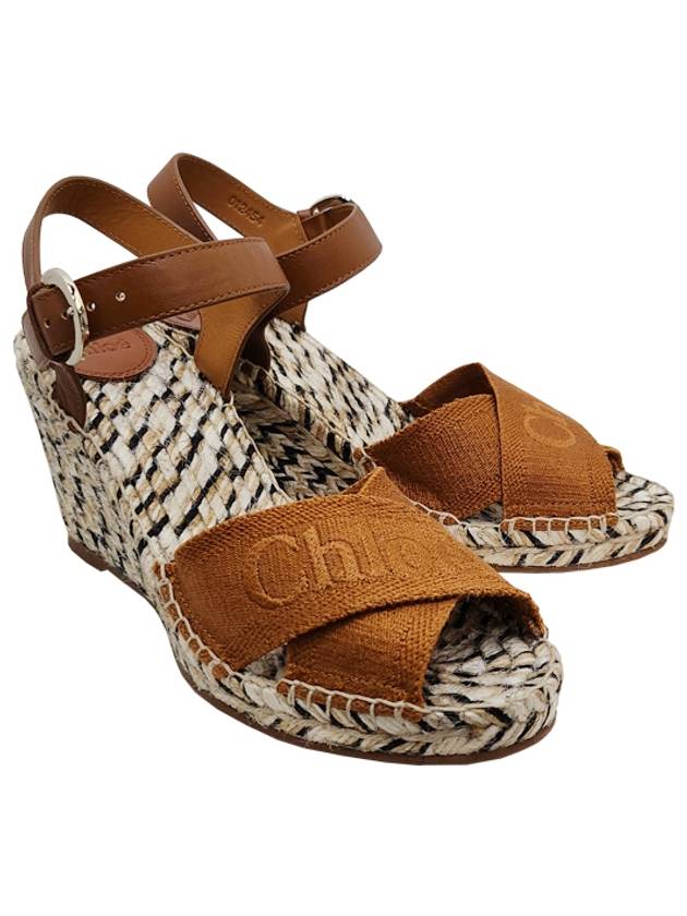 PIIA espadrille wedge heel brown - CHLOE - BALAAN 2