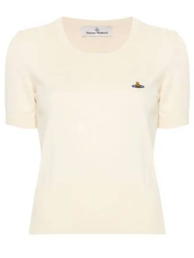 Bea Ribbed Knit Top Ivory - VIVIENNE WESTWOOD - BALAAN 2