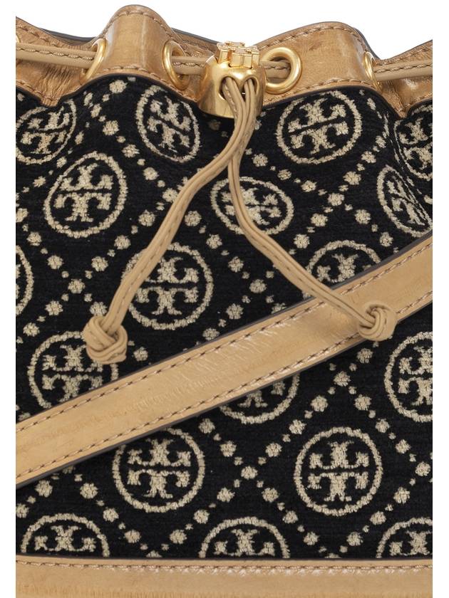 Tory Burch ‘T Monogram’ Shoulder Bag, Women's, Black - TORY BURCH - BALAAN 6