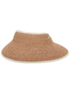 Women s Aliyah 9 Nougat Sand Sun Cap HAT50513 - HELEN KAMINSKI - BALAAN 1