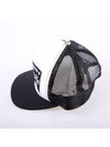 Ball Cap Hat CH Hollywood Trucker White Black Two Tone - CHROME HEARTS - BALAAN 3