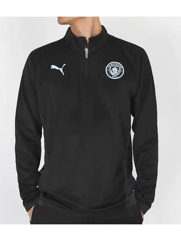 Long Sleeve Tshirt Manchester City Essential Poly 1 4 Zip Up Man City 777773 03 - PUMA - BALAAN 1