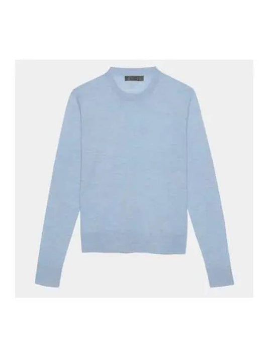 Talk Buddy To Me Crew Neck Merino Wool Knit Top Sky Blue - G/FORE - BALAAN 2