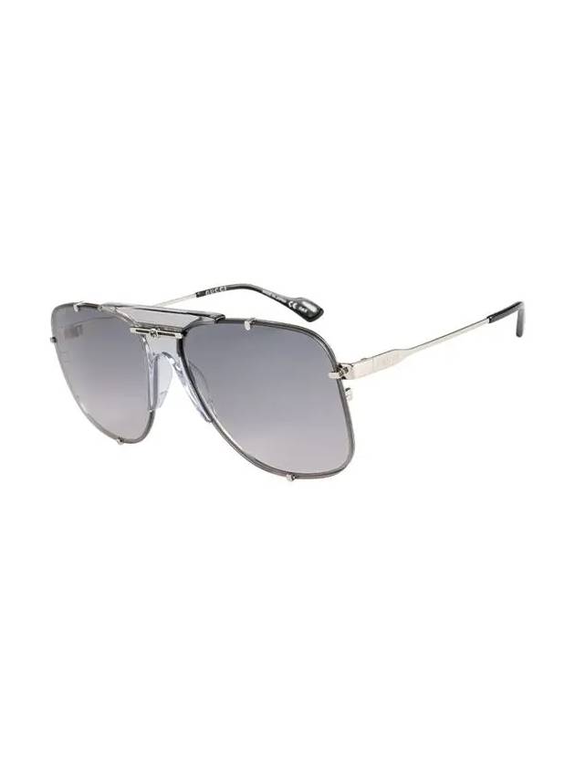 GoGGles Metal Sunglasses Silver - GUCCI - BALAAN 4