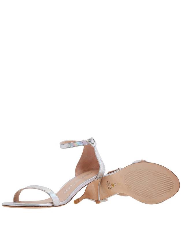 Stuart Weitzman Silver Nunakedstraight 60 Sandals Brand Size 36 US Size 5.5 - STUART WEITZMAN - BALAAN 2