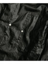 Fake Leather Shirt Black - MOTH - BALAAN 5