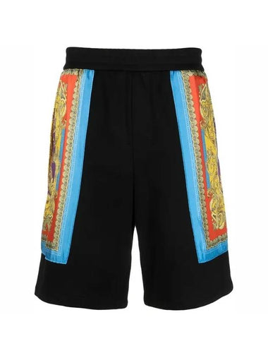 Baroque Print Bermuda Shorts Black - VERSACE - BALAAN 1