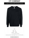 Men's Light Fleece Lens Wappen Sweatshirt Black - CP COMPANY - BALAAN 3