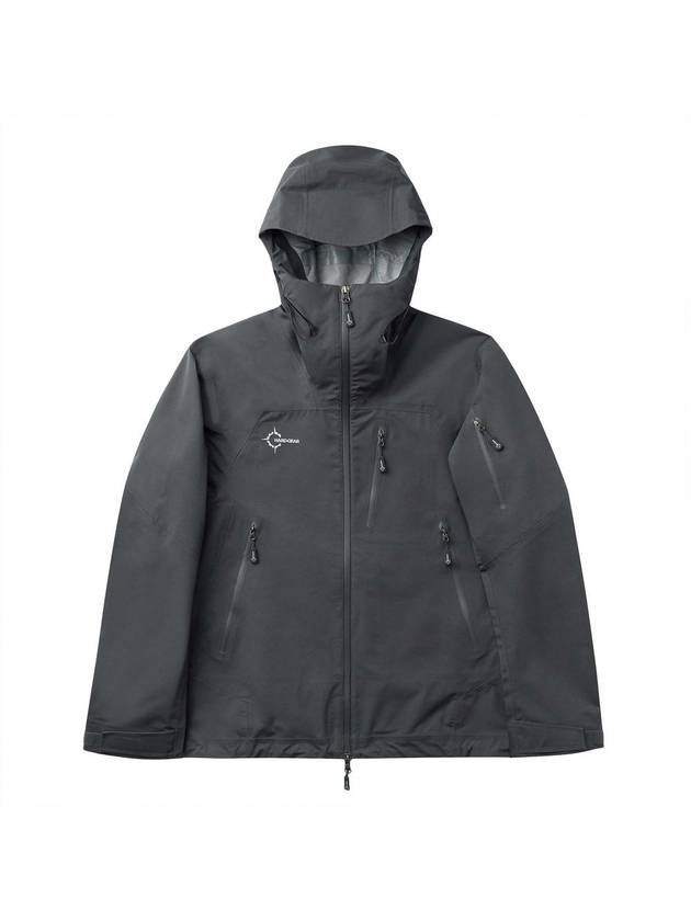 3 Layer Hardshell Windbreaker Charcoal - HARDGEAR APPAREL - BALAAN 1