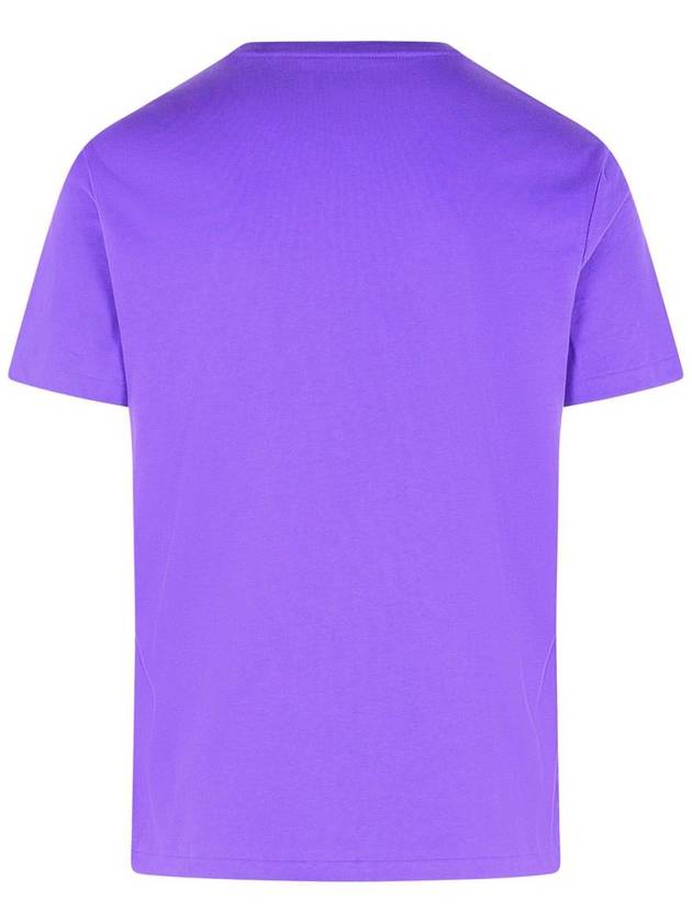 Polo Ralph Lauren Purple Cotton T-Shirt - POLO RALPH LAUREN - BALAAN 3