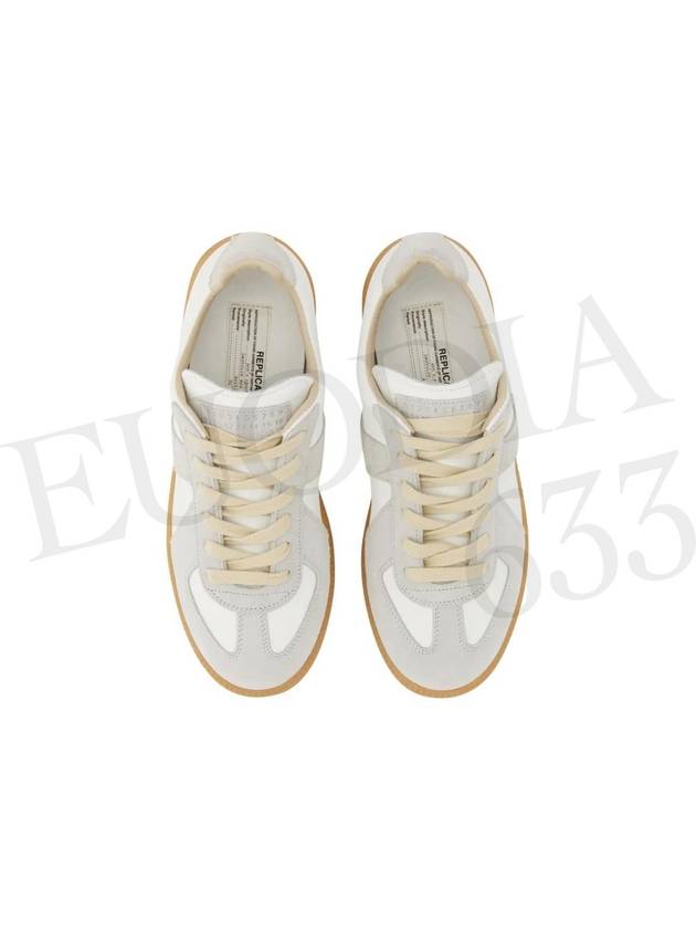 Replica Calfskin Low Top Sneakers White - MAISON MARGIELA - BALAAN 5