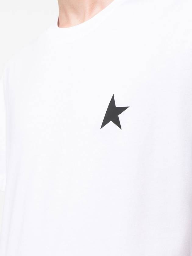 Star Collection Short Sleeve T-Shirt White - GOLDEN GOOSE - BALAAN 5