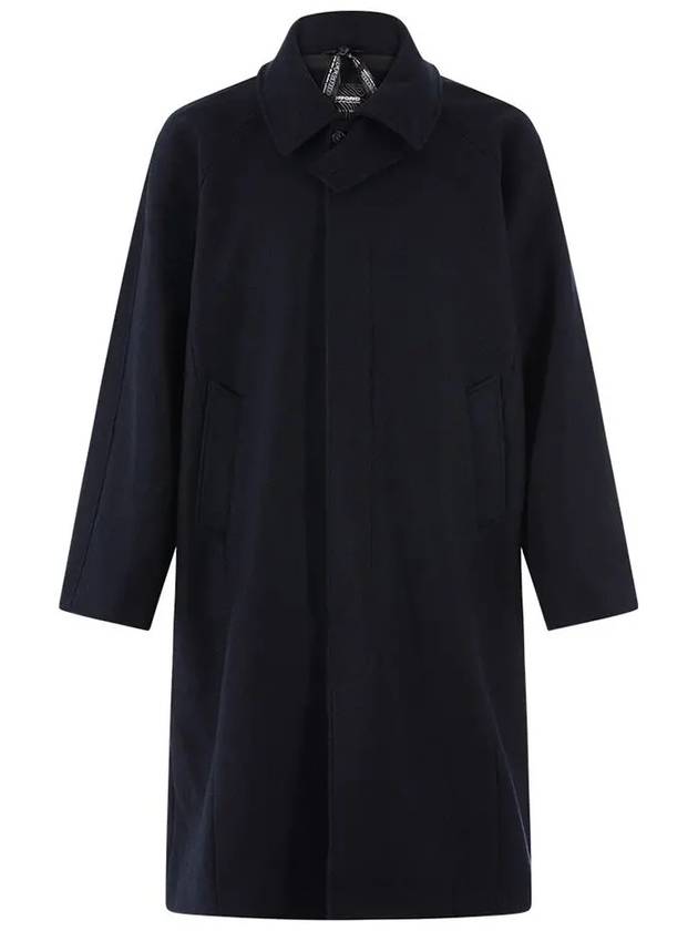 Men's OG Wool Balmacan Coat Navy - OFFGRID - BALAAN 2