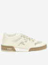 Match Mesh Low Top Sneakers White - FENDI - BALAAN 2