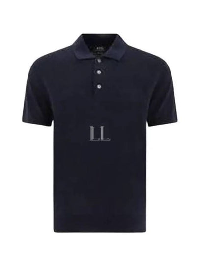 Gregory Polo Shirt Navy - A.P.C. - BALAAN 2