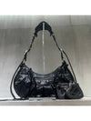 Le Cagole Small Leather Shoulder Bag Black - BALENCIAGA - BALAAN 6