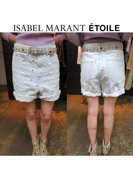 Women's Denim Shorts SH0211 - ISABEL MARANT ETOILE - BALAAN 1