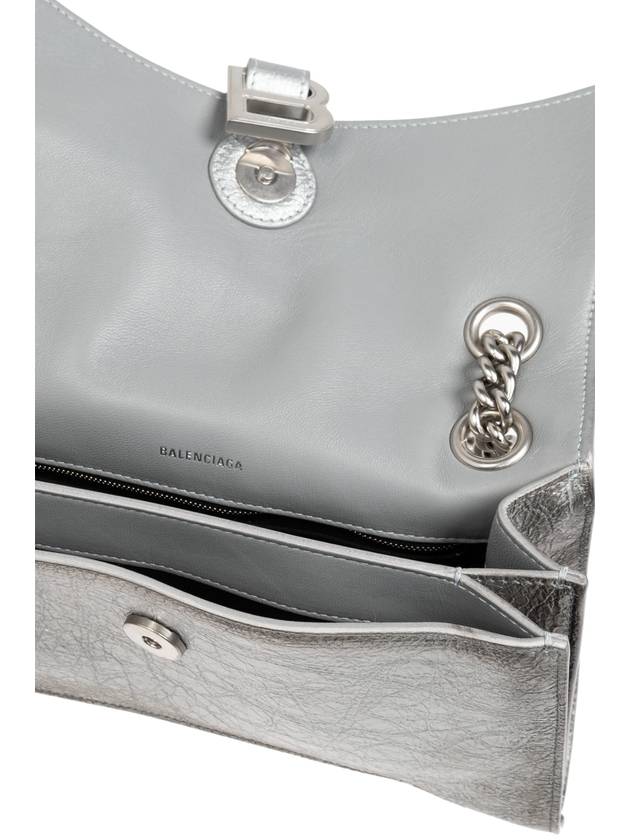 Balenciaga Shoulder Bag Crush By Balenciaga, Women's, Silver - BALENCIAGA - BALAAN 6