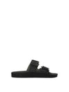 Mallorca Strappy Leather Slippers Black - BALENCIAGA - BALAAN 2