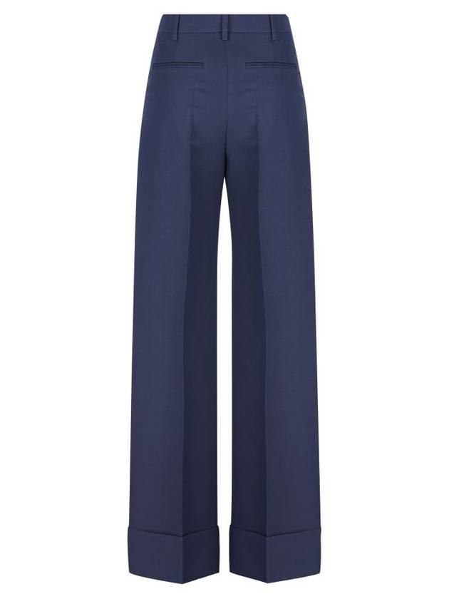 Valentino Garavani Trousers Blue - VALENTINO - BALAAN 2