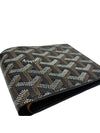 Victoire Wallet In Canvas And Calfskin Black - GOYARD - BALAAN 8