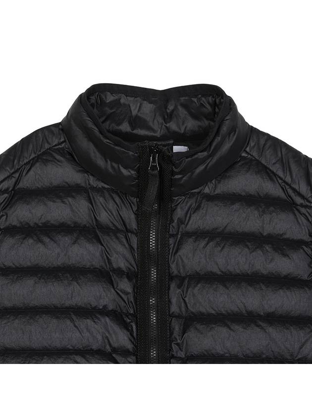 Kids Wappen Logo Padding Vest Black - STONE ISLAND - BALAAN 5