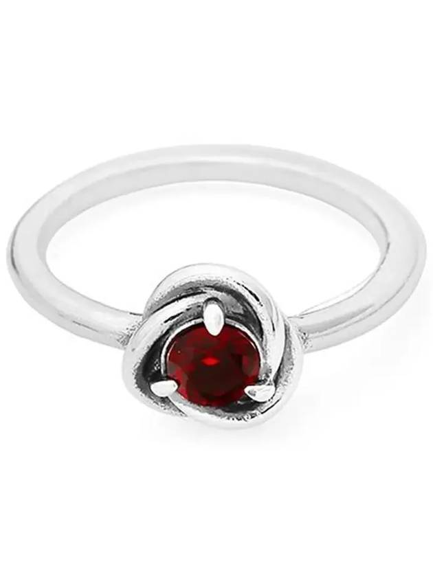 Moments Red Eternity Circle Ring Silver - PANDORA - BALAAN 4