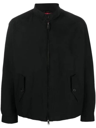 Men's G4 Classic Harrington Zip-Up Jacket Black - BARACUTA - BALAAN 1