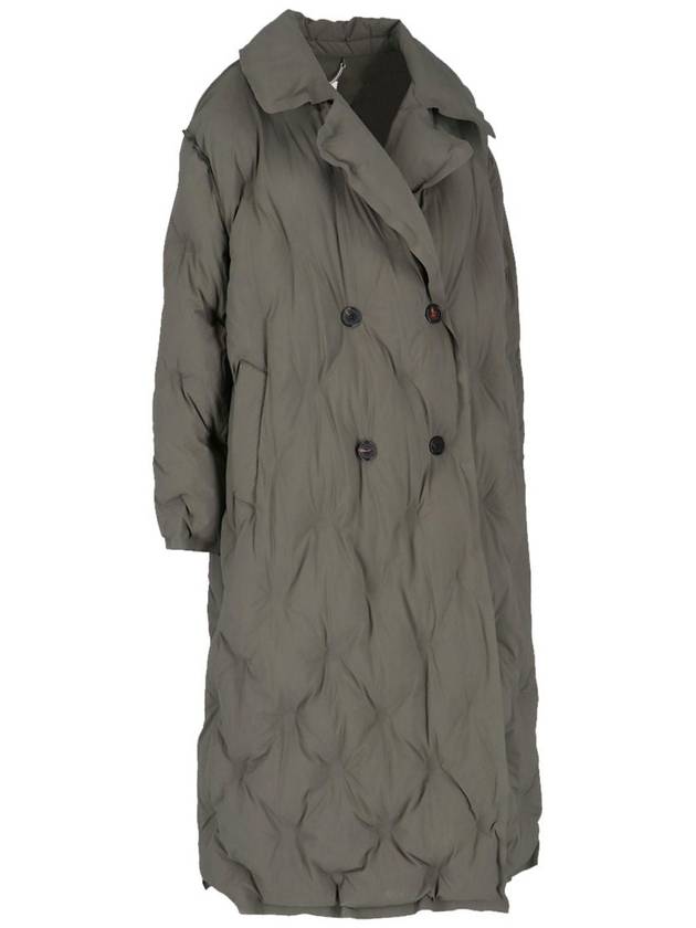 Recycled Nylon Padded Coat Olive - MAISON MARGIELA - BALAAN 3