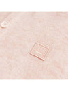 Face Patch Crop Cardigan Pink - ACNE STUDIOS - BALAAN 5