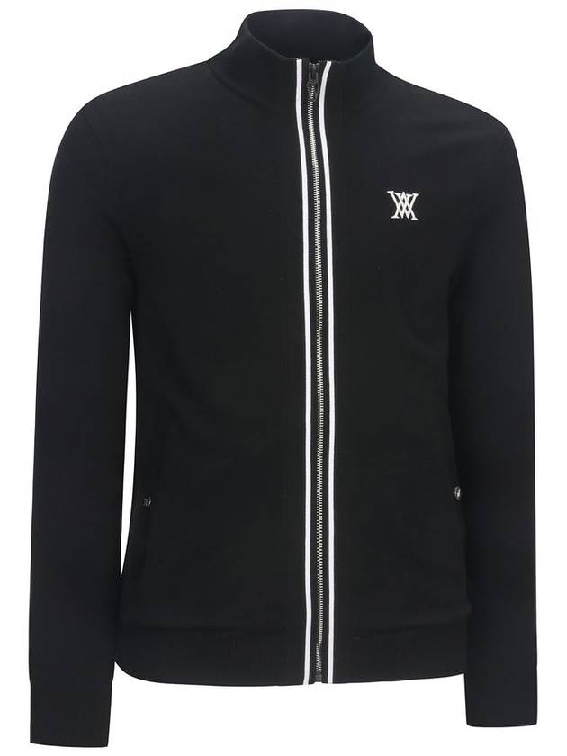 Official M TWO TONE HALF ZIP UP PULLOVER BK - ANEWGOLF - BALAAN 4