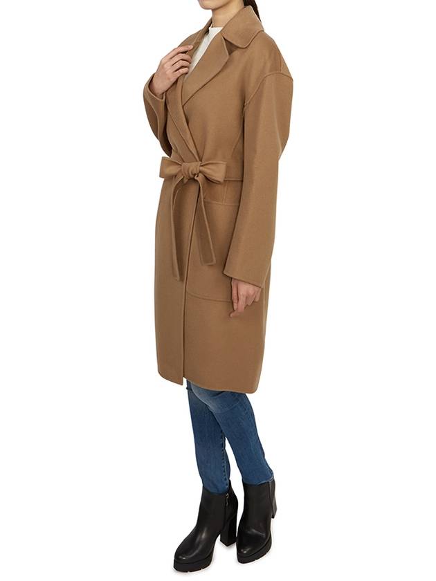 Paris Virgin Wool Single Coat Brown - MAX MARA - BALAAN 7