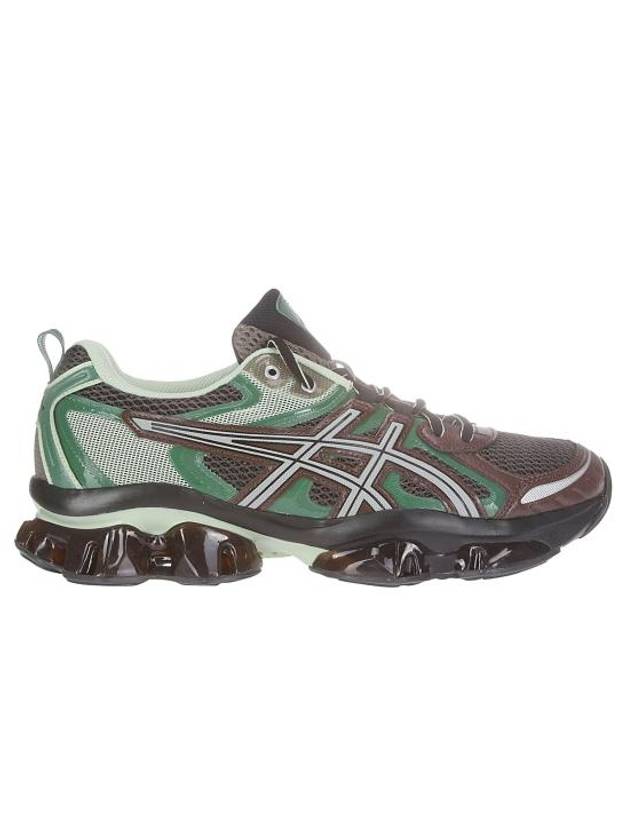 Gel Quantum Kinetic Low Top Sneakers Dark Sepia Shamrock - ASICS - BALAAN 1