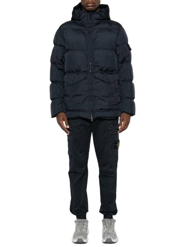 Crinkle Reps Re-Nylon Down Padding Navy - STONE ISLAND - BALAAN 7